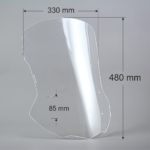 motorcycle windshield wymiar CB500-BEa