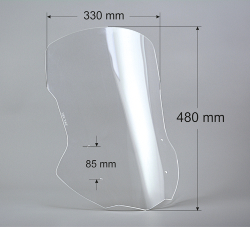 motorcycle windshield wymiar CB500-BEa