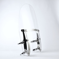 Sportster/Dyna motorcycle windshield