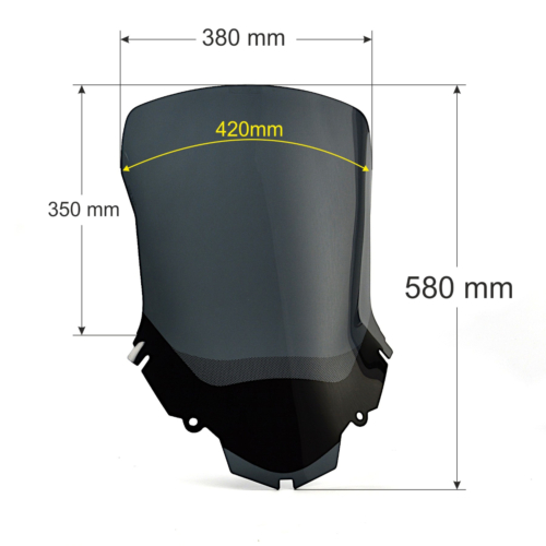 szyba transalp xl650newway wymiara