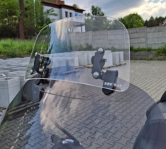 Deflektor 30x12cm motocyklowy uniwersalny – C-SHAPE