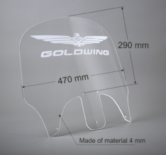 Seat Deflector for Gold Wing GL1800