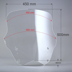 Szyba do FJR-1300 2013-2023