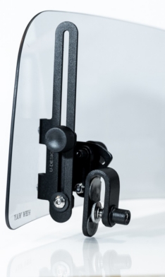 Adapter do deflektora motocyklowego